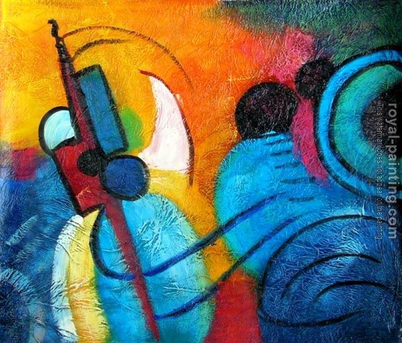 Hand Painted : Modern oil painting Hand Painted : Modern oil painting